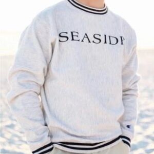 Vintage 90’s Seaside Nautical Old Money Hamptons Sweatshirt Preppy Coastal Sz L